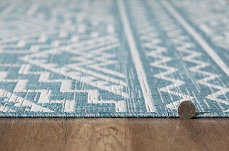 KAS Provo 5779 Quinn Aqua Rugs.