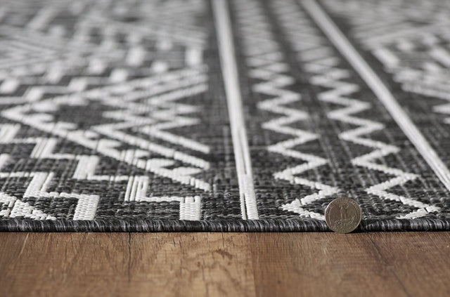 KAS Provo 5780 Quinn Black Rugs.