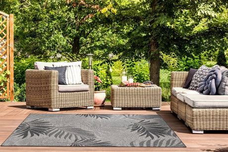 KAS Provo 5785 Palms Grey Rug.