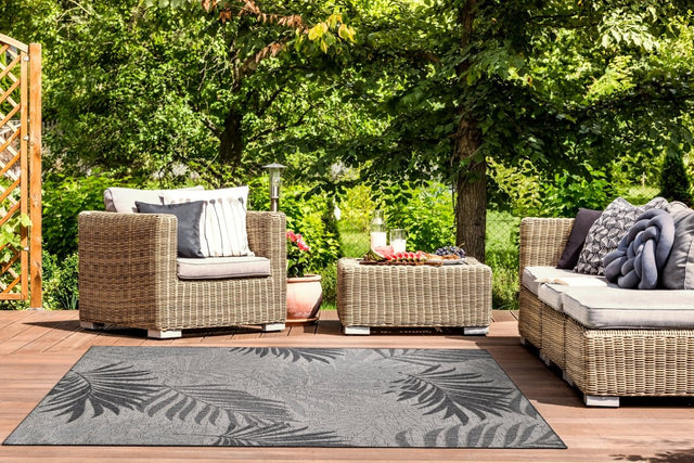 KAS Provo 5785 Palms Grey Rug.