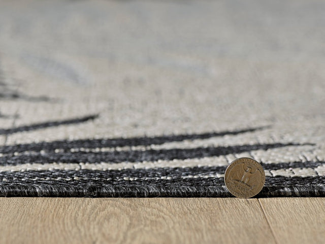 KAS Provo 5785 Palms Grey Rug.