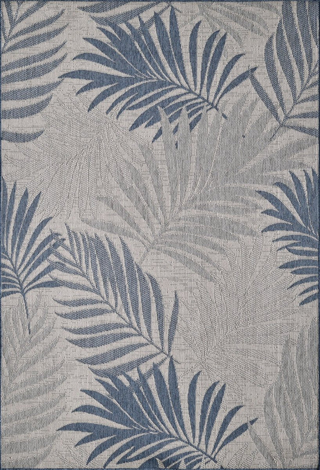 KAS Provo 5786 Palms Blue Rug.