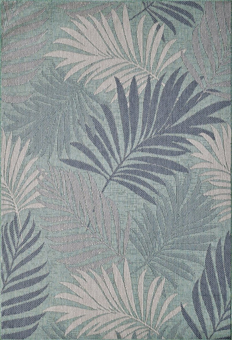 KAS Provo 5788 Palms Aqua Rug.