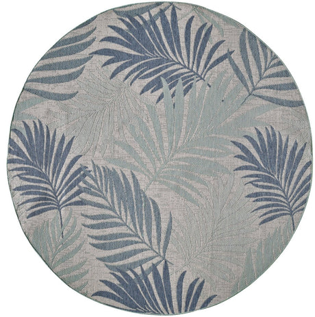 KAS Provo 5788 Palms Aqua Rug.