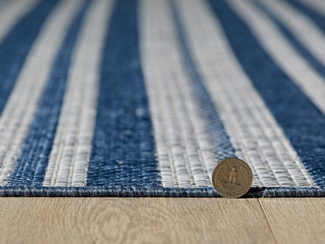 KAS Provo 5790 Stripes Blue Rug.