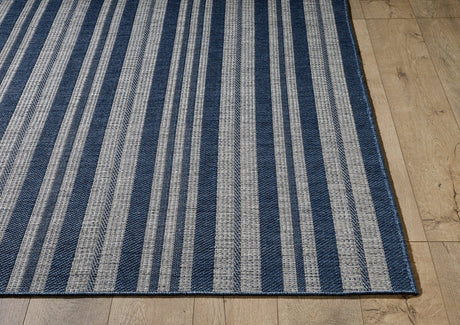 KAS Provo 5790 Stripes Blue Rug.