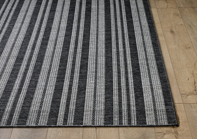 KAS Provo 5791 Stripes Grey Rug.