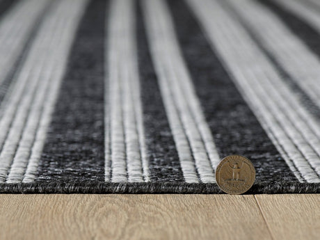 KAS Provo 5791 Stripes Grey Rug.