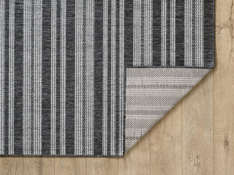 KAS Provo 5791 Stripes Grey Rug.