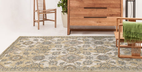 KAS Ria 6820 Sofia Ivory Sand Rugs.