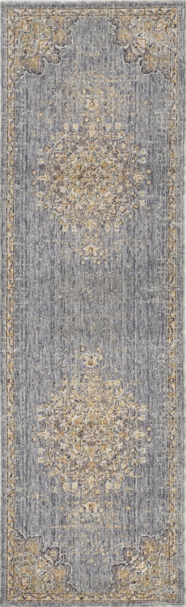 KAS Ria 6825 Elegance Slate Grey Rugs.