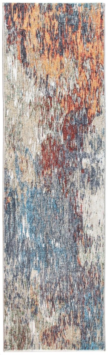 KAS Roxy 2801 Mirage Blue/Red Rugs.