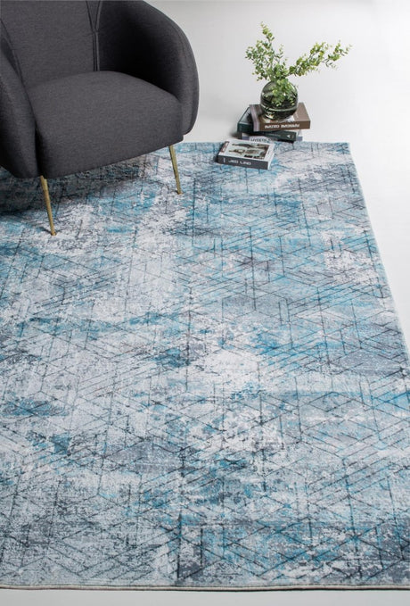 KAS Roxy 2805 Genesis Blue/Grey Rugs.