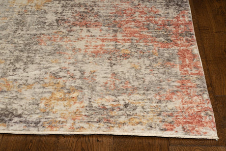 KAS Roxy 2815 Elements Ivory/Spice Rug.