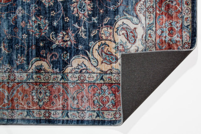 KAS Roxy 2820 Medallion Navy Rug.