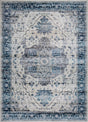 KAS Roxy 2821 Tabriz Ivory/Blue Rug.