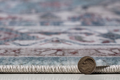 KAS Roxy 2822 Tabriz Mint/Grey Rug.