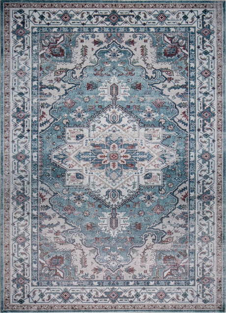 KAS Roxy 2822 Tabriz Mint/Grey Rug.