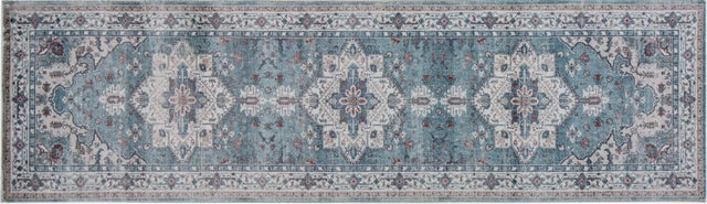 KAS Roxy 2822 Tabriz Mint/Grey Rug.