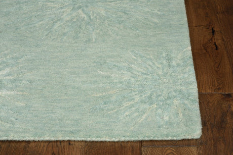 KAS Serenity 1259 Burst Turquoise Rug.