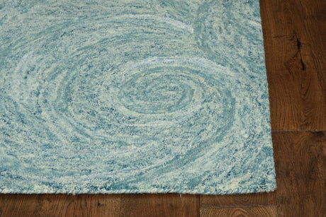 KAS Serenity 1260 Waves Blue Rug.