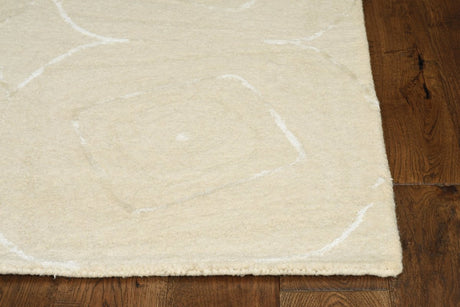 KAS Serenity 1261 Geo Ivory Rug.