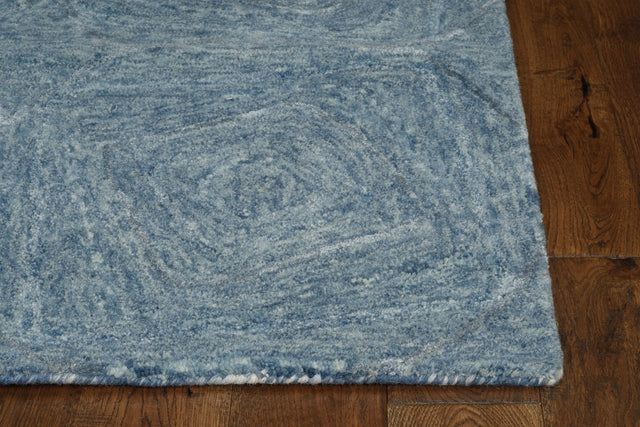 KAS Serenity 1263 Geo Navy Rug.