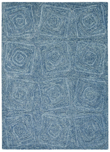 KAS Serenity 1263 Geo Navy Rug.