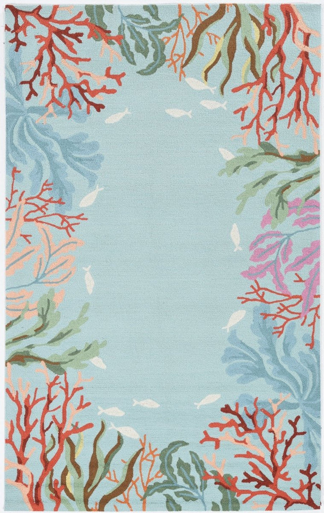 KAS Sonesta 2012 Lagoon Blue Rugs.