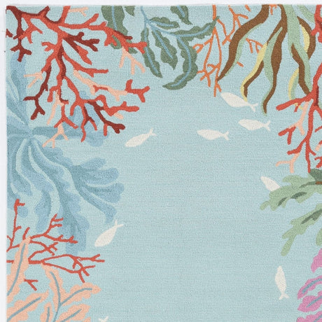 KAS Sonesta 2012 Lagoon Blue Rugs.