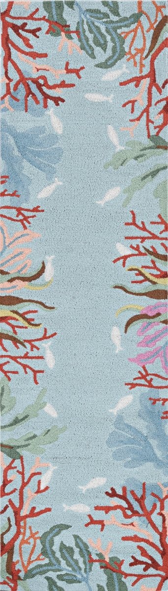 KAS Sonesta 2012 Lagoon Blue Rugs.