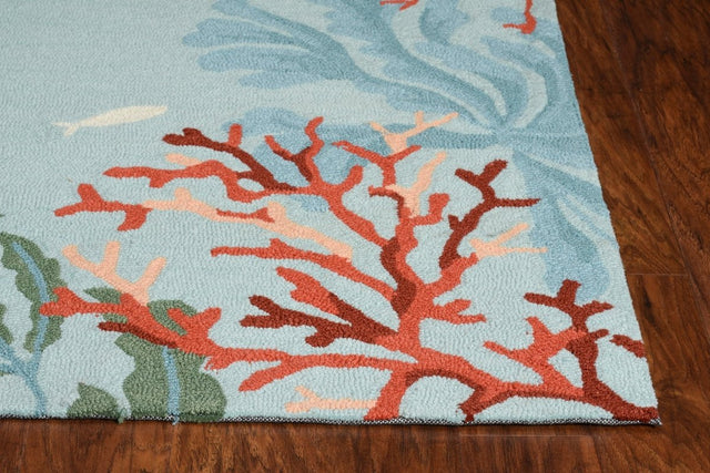 KAS Sonesta 2012 Lagoon Blue Rugs.