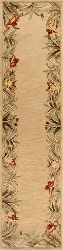 KAS Sparta 3151 rainforest Ivory Rugs.