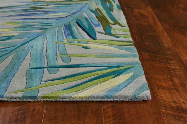KAS Sparta 3156 Montego Grey / Blue Rugs.