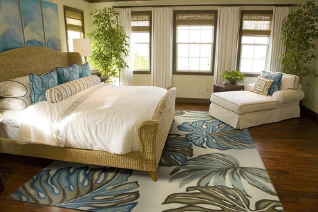 KAS Sparta 3182 Florea Ivory Rugs.