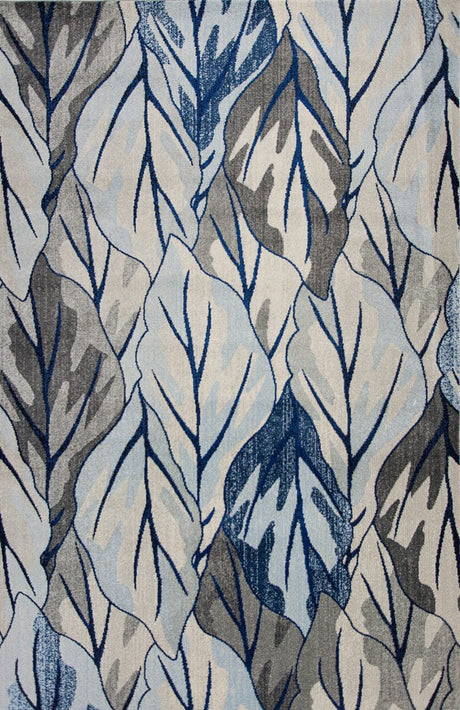 KAS Stella 6251 Visions Grey / Navy Rugs.
