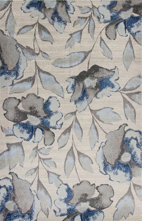 KAS Stella 6261 Amira Grey / Blue Rugs.
