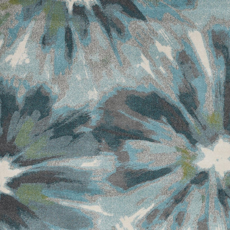 KAS Stella 6264 Splash Teal Rugs.