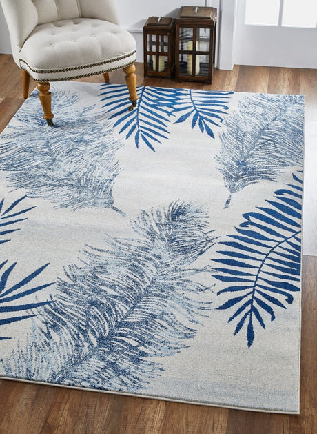 KAS Stella 6266 Fauna Ivory/Navy Rugs.