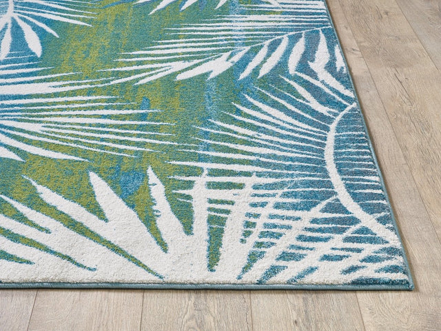 KAS Stella 6273 Tropical Ivory/Green Rug.