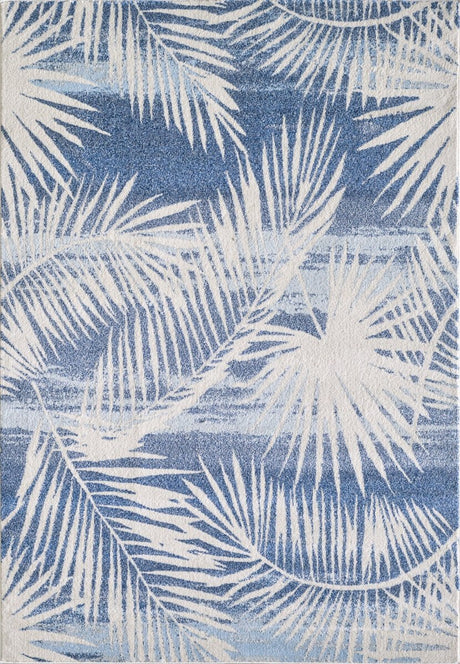 KAS Stella 6276 Palms Blue Rug.