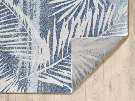 KAS Stella 6276 Palms Blue Rug.