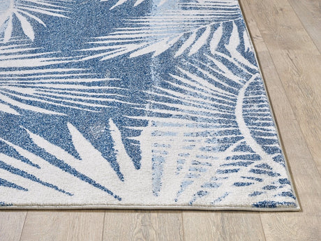 KAS Stella 6276 Palms Blue Rug.