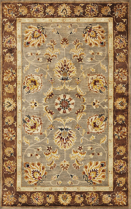 KAS Syriana 6000 Mahal Grey / Mocha Rugs.