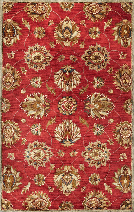 KAS Syriana 6003 Allover Kashan Red Rugs.