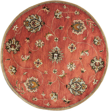 KAS Syriana 6008 Allover Mahal Sienna Rugs.