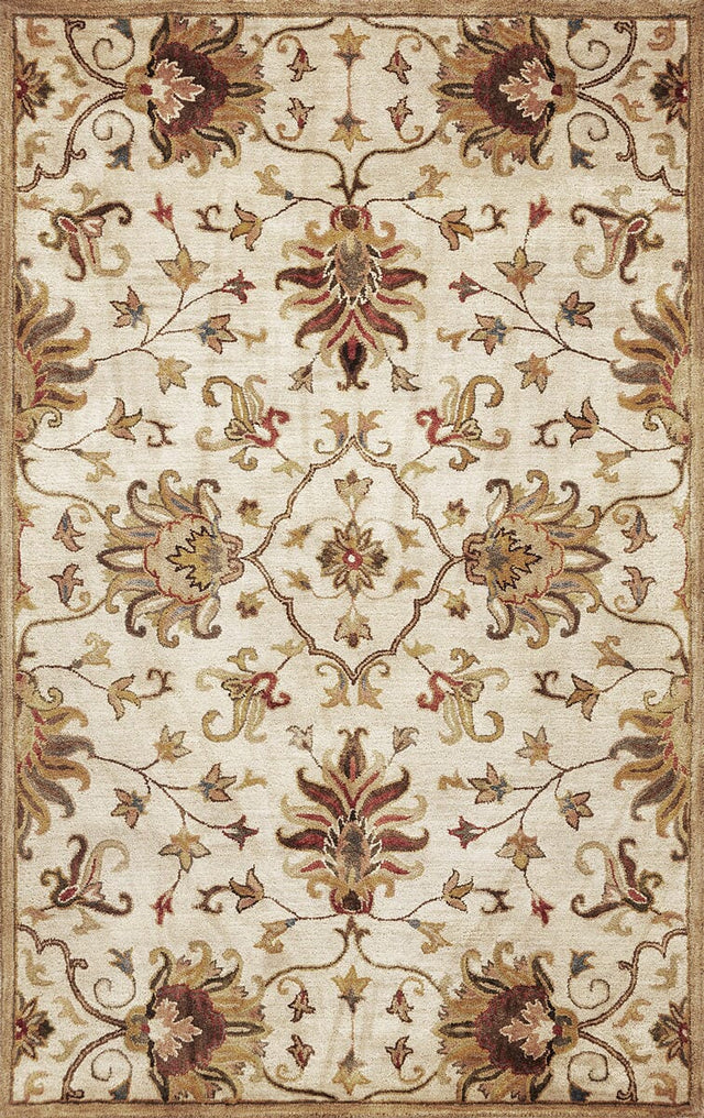 KAS Syriana 6012 Agra Champagne Rugs.