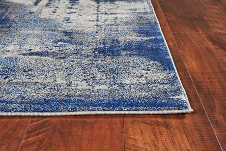 KAS Watercolors 6230 Flow Ice Blue Rugs.