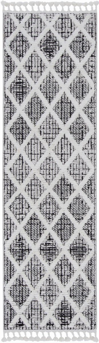 KAS Willow 1101 Diamonds Charcoal Rugs.