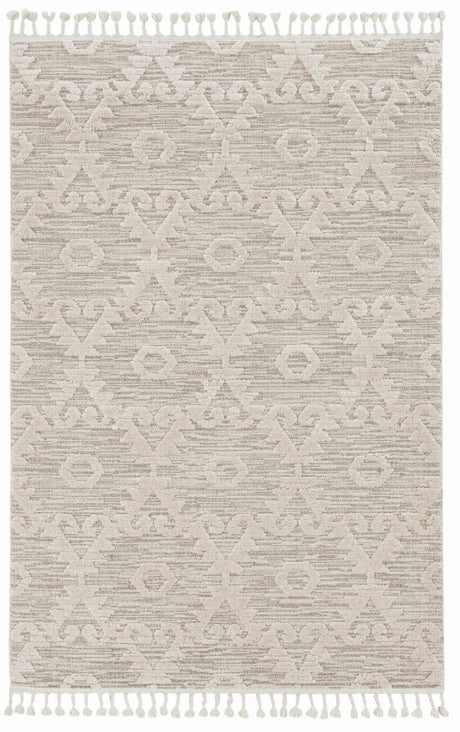 KAS Willow 1103 Boho Ivory Beige Rugs.